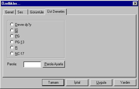ebeveyn �zellikleri sayfas�